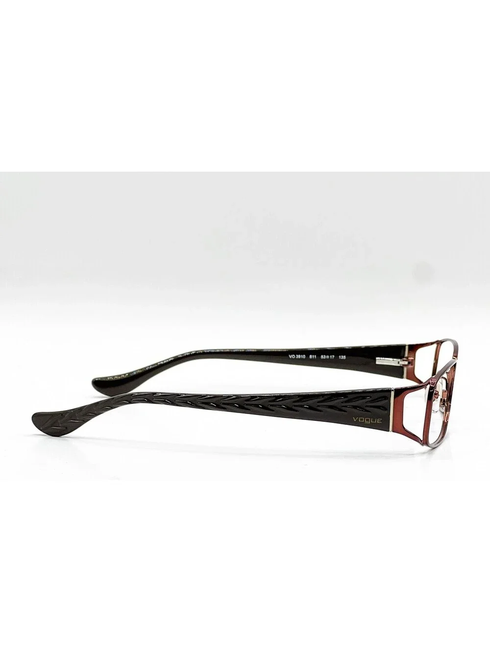 Vogue VO 3910 811 Brown Square Authentic Eyeglass Frames 53-17